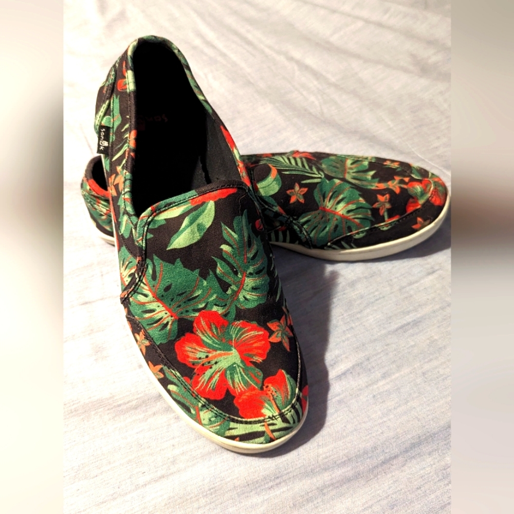 Sanuk Donna Lite Womens Size 8.5  Casual Loafers Shoes